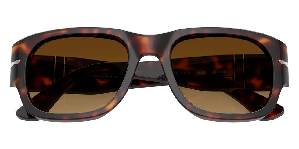 Persol® PO3380S Sunglasses PO3380S 24/85 55 - Havana Light Brown Gradient Da