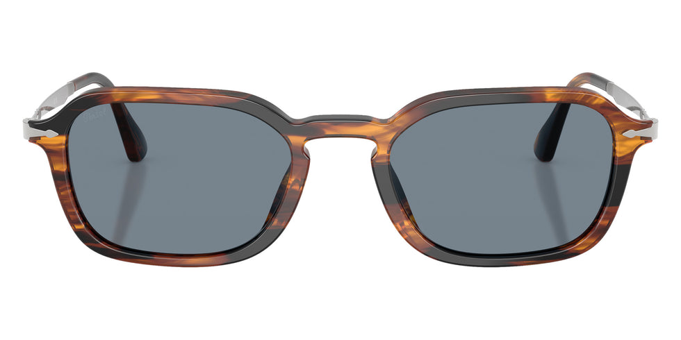 Persol® PO3381S Sunglasses PO3381S 123556 54 - Striped Black And Brown Light