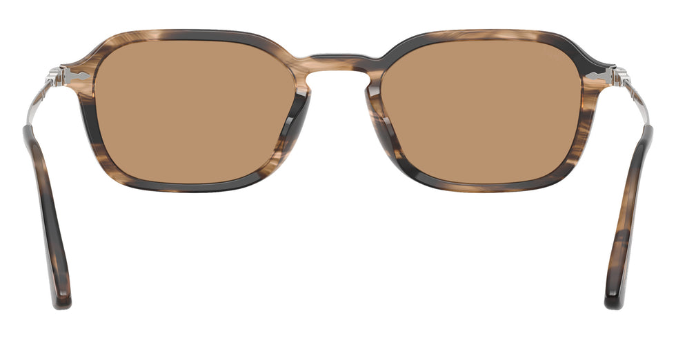 Persol® PO3381S Sunglasses PO3381S 123653 54 - Striped Black And Greish Brown