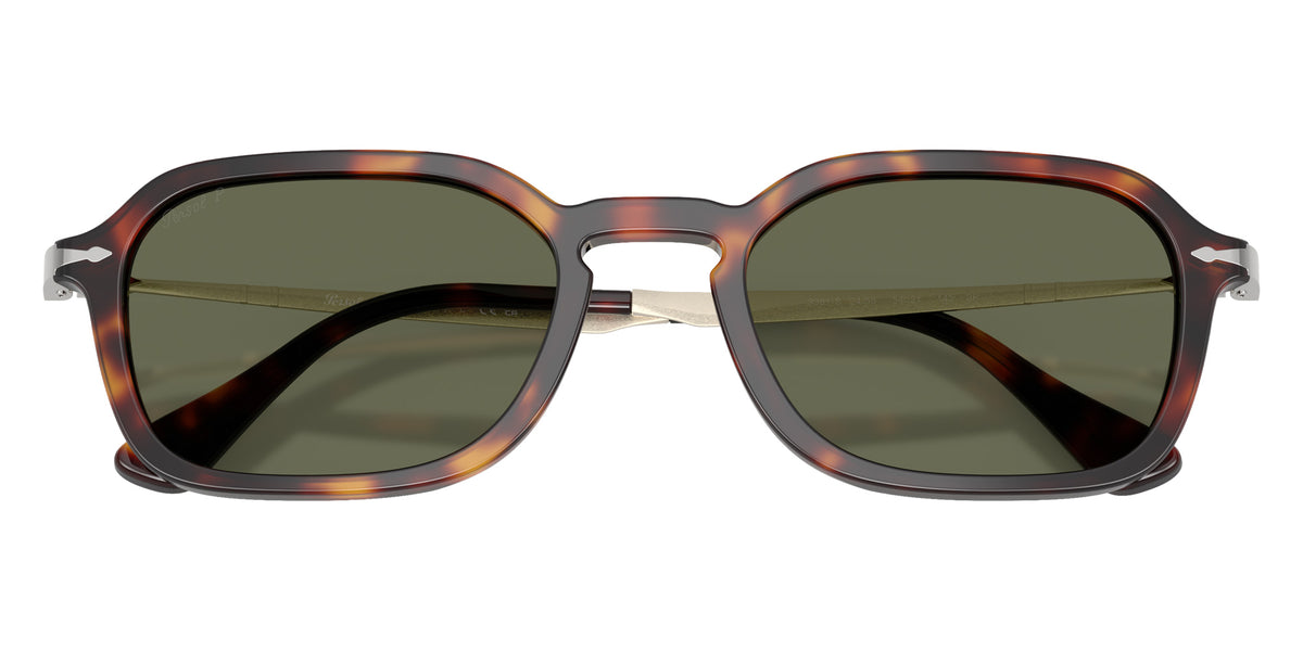 Persol® PO3381S Sunglasses PO3381S 24/58 54 - Havana Polar Green