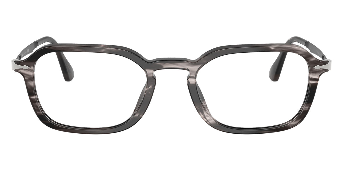 Persol® PO3381V Eyeglasses PO3381V 1238 54 - Striped Black And Grey