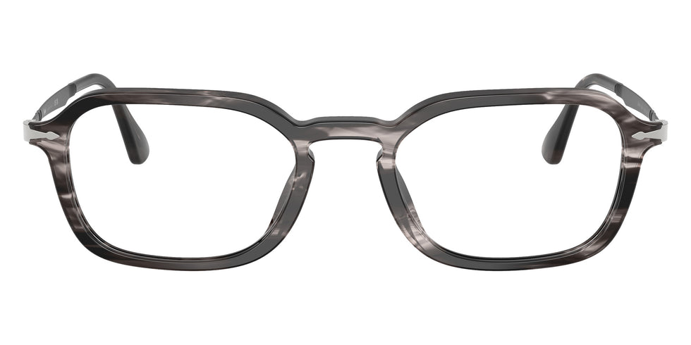 Persol® PO3381V Eyeglasses PO3381V 1238 54 - Striped Black And Grey