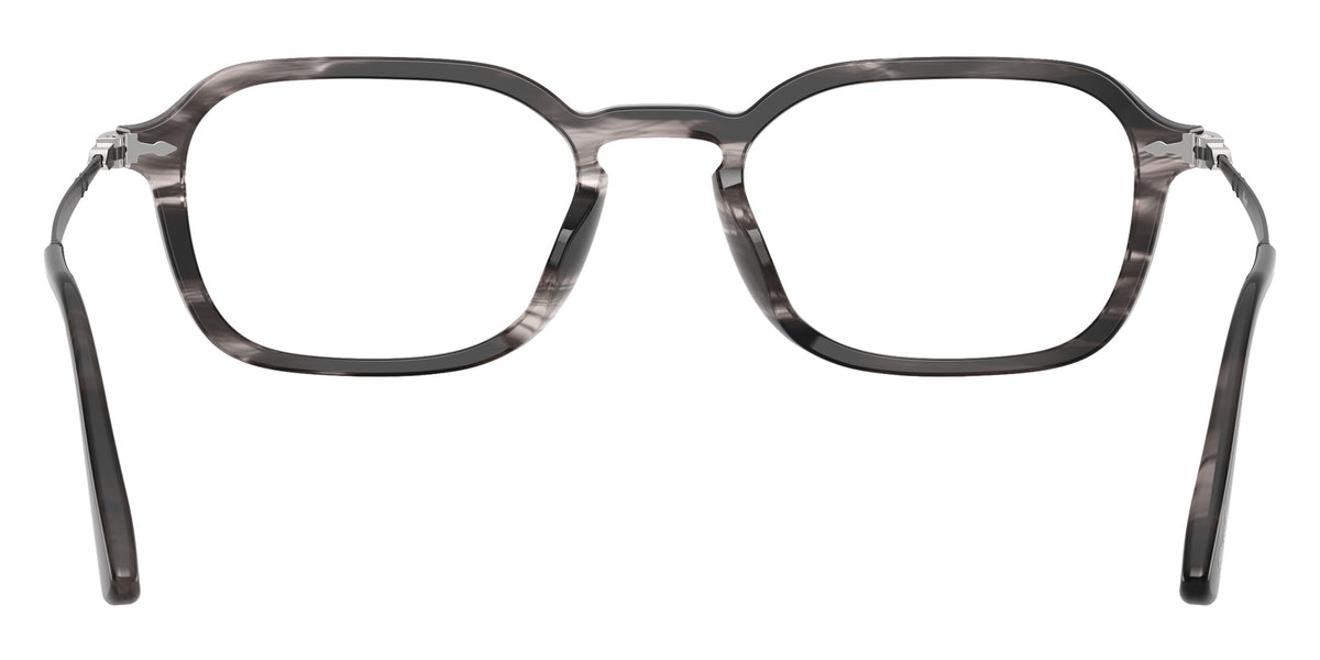 Persol® PO3381V Eyeglasses PO3381V 1238 54 - Striped Black And Grey