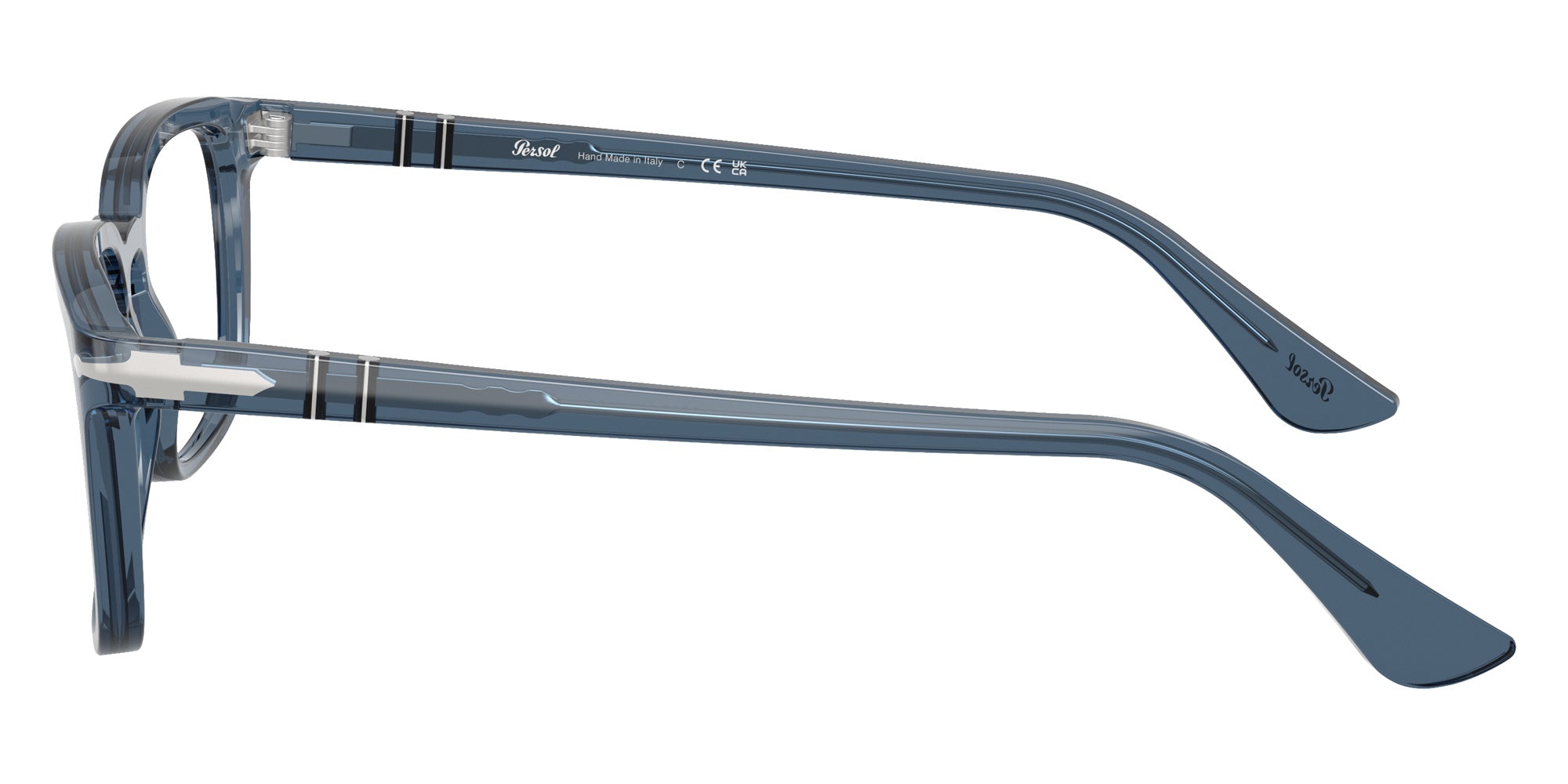 Persol® PO3382V Eyeglasses PO3382V 1197 54 - Transparent Denim Blue