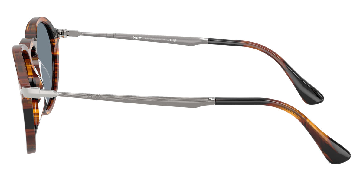 Persol® PO3383S Sunglasses PO3383S 123556 54 - Striped Black And Brown Light