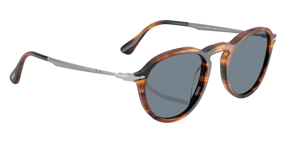Persol® PO3383S Sunglasses PO3383S 123556 54 - Striped Black And Brown Light