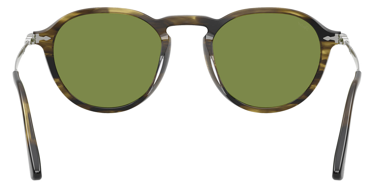 Persol® PO3383S Sunglasses PO3383S 12374E 54 - Striped Black And Olive Green