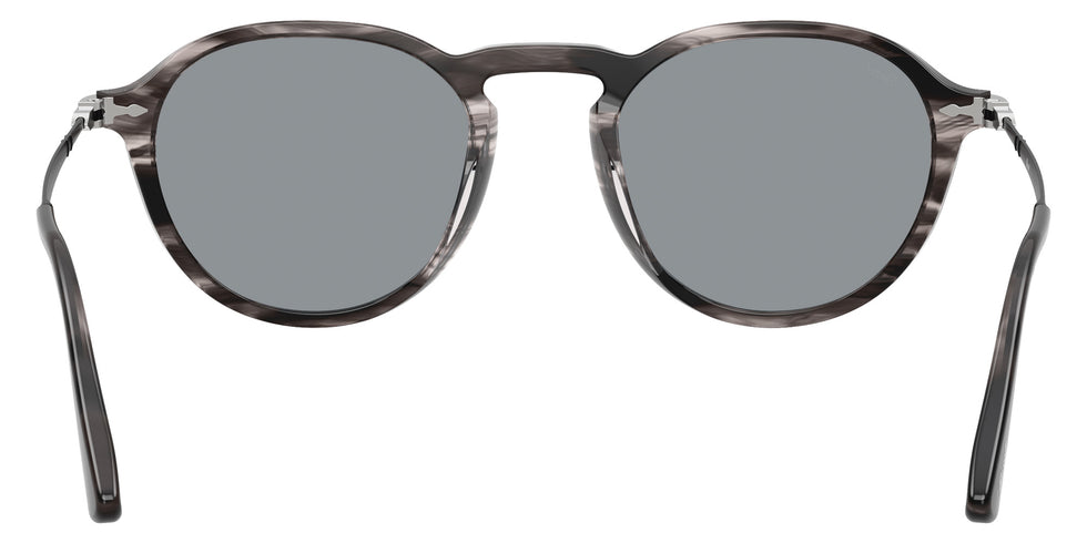 Persol® PO3383S Sunglasses PO3383S 1238R5 54 - Striped Black And Grey Blue
