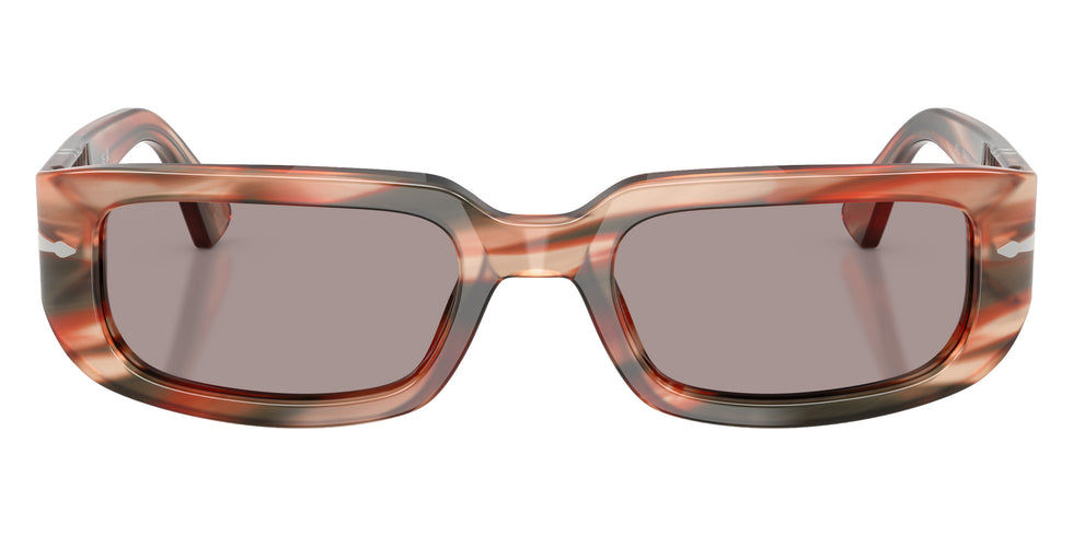Persol® PO3385S Sunglasses PO3385S 123353 55 - Mel Striped Red And Green Viol