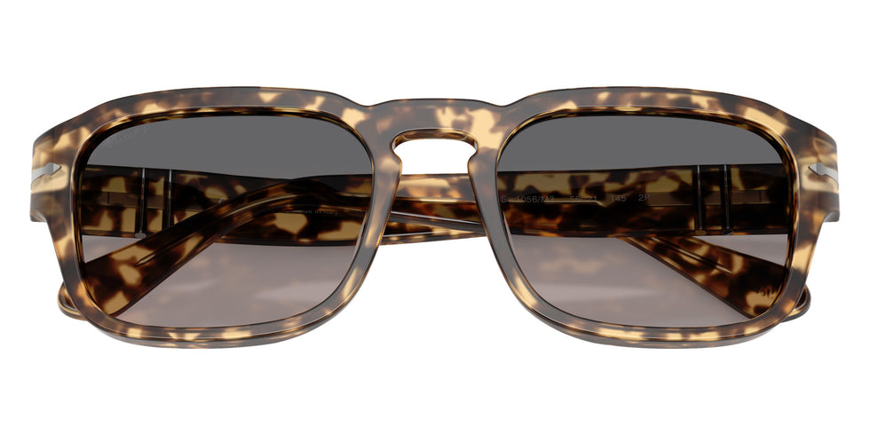 Persol® PO3386S Sunglasses PO3386S 1056M3 56 - Brown Beige Tortoise Polar Gra