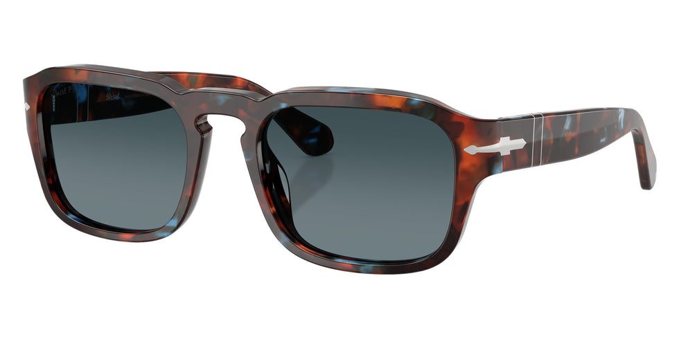 Persol® PO3386S Sunglasses PO3386S 1232S3 56 - Tortoise Brown And Pearl Blue