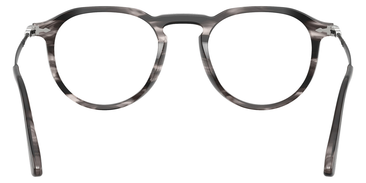 Persol® PO3387V Eyeglasses PO3387V 1238 51 - Pier Striped Black And Grey