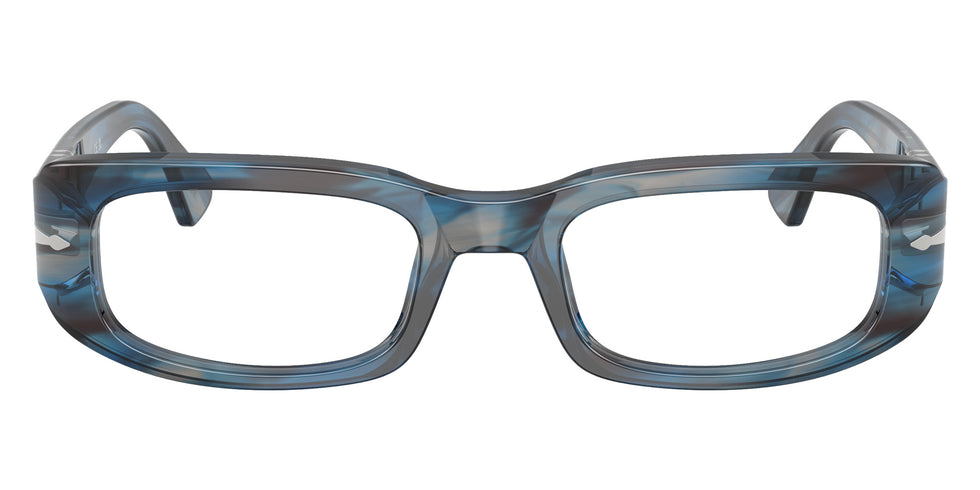 Persol® PO3388V Eyeglasses PO3388V 1234 51 - Striped Blue And Grey