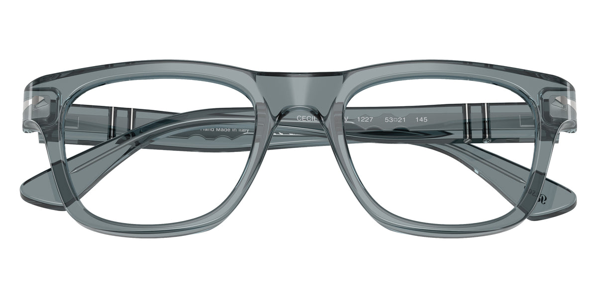 Persol® PO3389V Eyeglasses PO3389V 1227 53 - Cecil Transparent Ocean