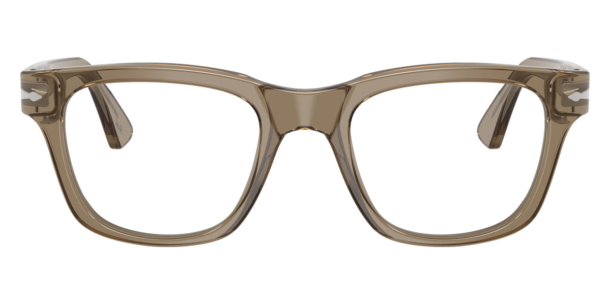 Persol® PO3389V Eyeglasses PO3389V 1228 53 - Cecil Transparent Brown Heart