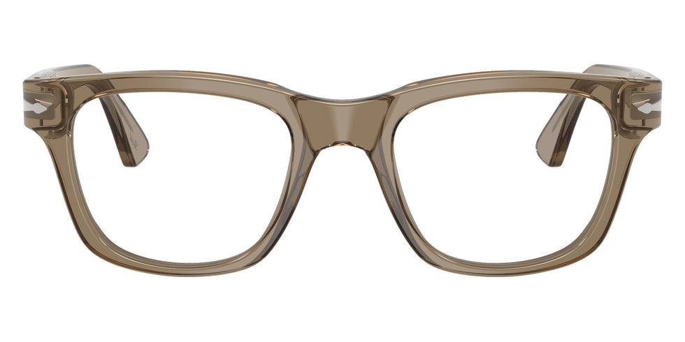 Persol® PO3389V Eyeglasses PO3389V 1228 53 - Cecil Transparent Brown Heart
