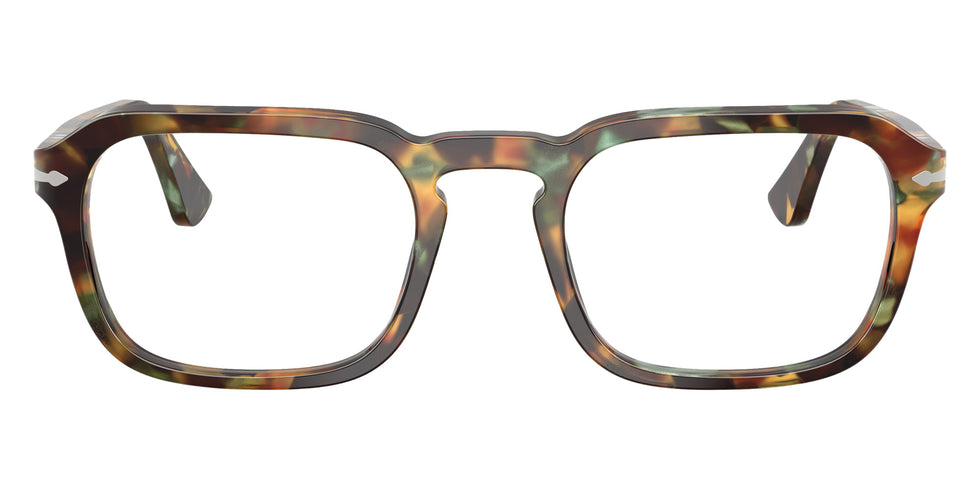 Persol® PO3390V Eyeglasses PO3390V 1230 54 - Tortoise Brown And Pearl Green