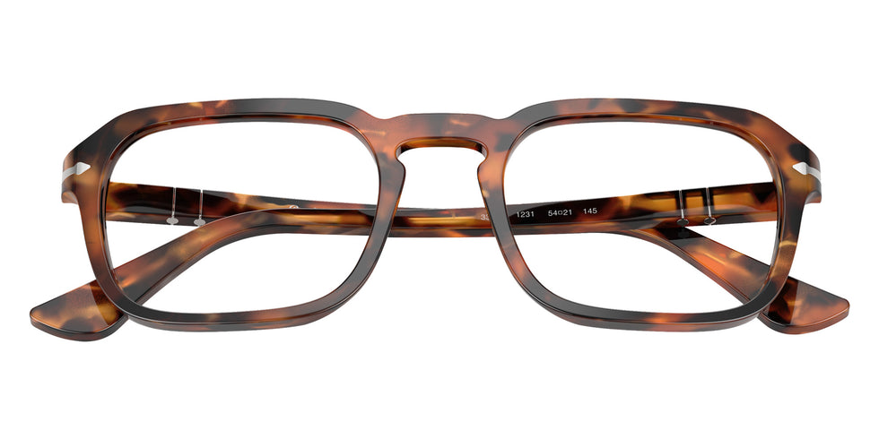 Persol® PO3390V Eyeglasses PO3390V 1231 52 - Tortoise Brown And Pearl Brown