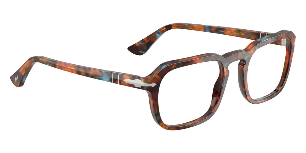Persol® PO3390V Eyeglasses PO3390V 1232 54 - Tortoise Brown And Pearl Blue