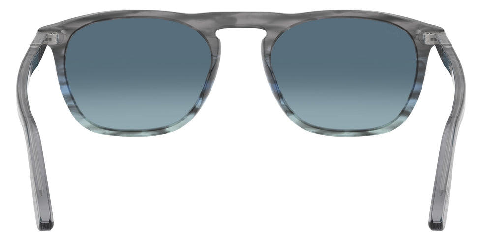 Persol® PO3391S Sunglasses PO3391S 1205Q8 55 - Gae Grey Striped Blue Azure Gr