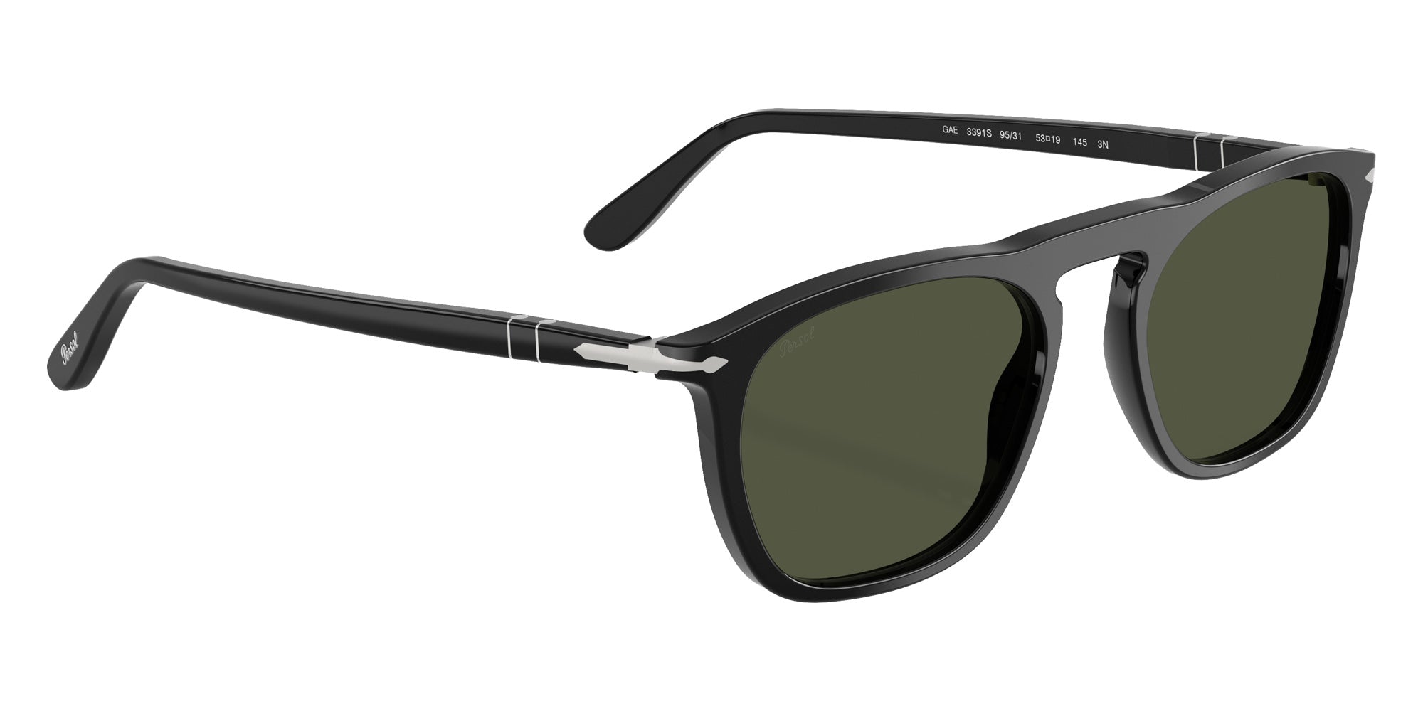 Persol® PO3391S Sunglasses PO3391S 95/31 55 - Gae Black Green