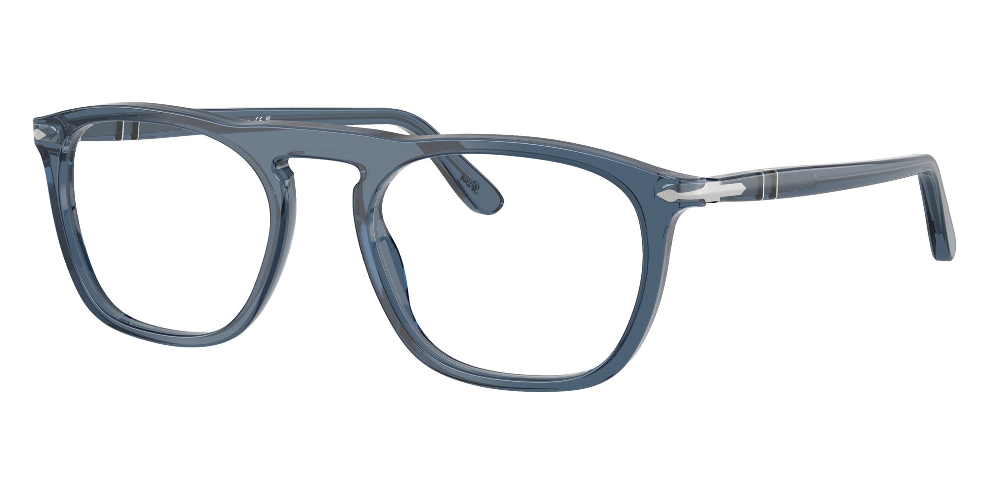 Persol® PO3391V Eyeglasses PO3391V 1197 53 - Transparent Denim Blue