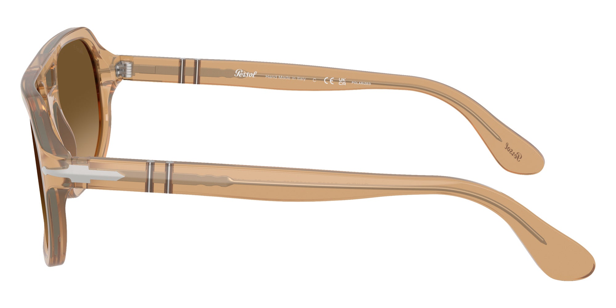 Persol® PO3393S Sunglasses PO3393S 1169M2 59 - Guido Opal Beige Brown Gradien
