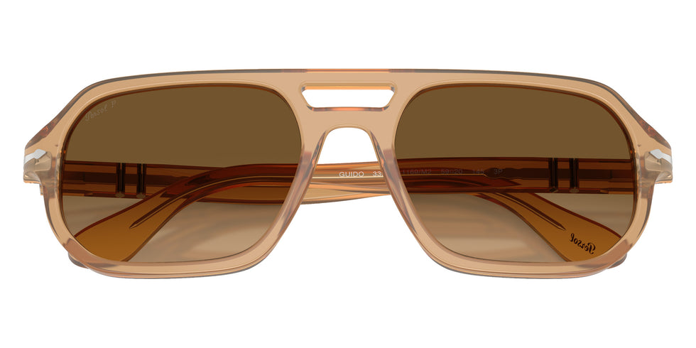 Persol® PO3393S Sunglasses PO3393S 1169M2 59 - Guido Opal Beige Brown Gradien