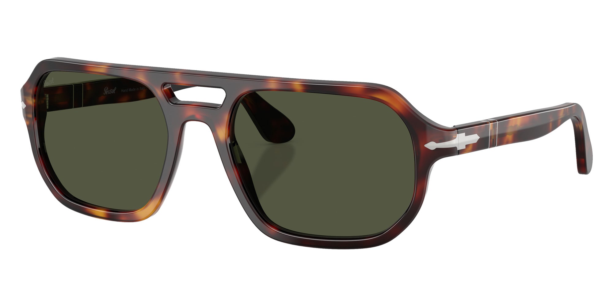 Persol® PO3393S Sunglasses PO3393S 24/31 59 - Guido Havana Green