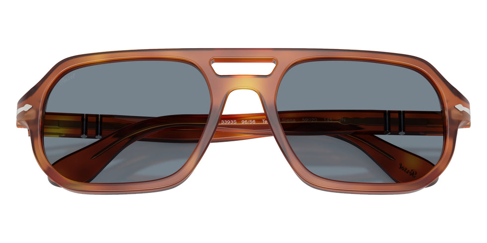 Persol® PO3393S Sunglasses PO3393S 96/56 59 - Guido Terra Di Siena Light Blu
