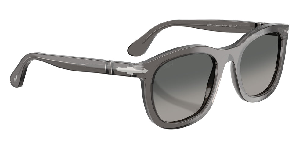 Persol® PO3395S Sunglasses PO3395S 119671 52 - Cold Grey Transp. Light Grey G