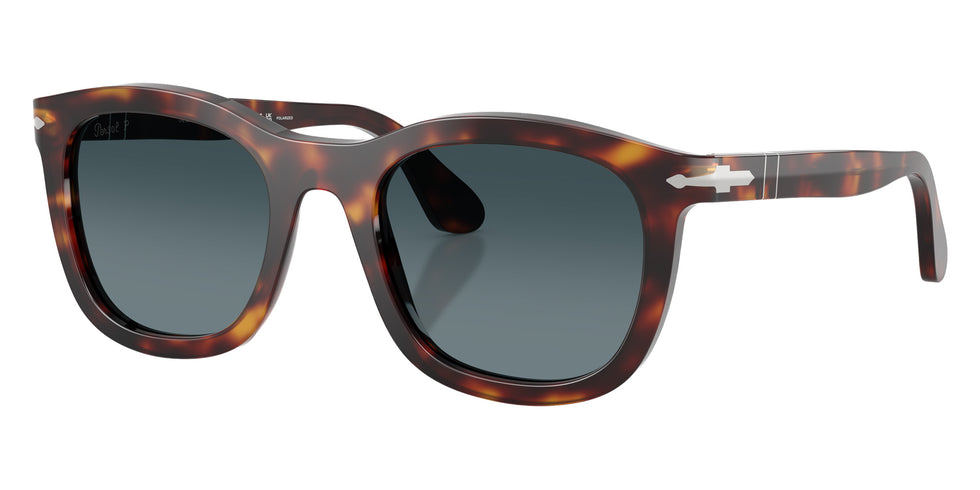 Persol® PO3395S Sunglasses PO3395S 24/S3 52 - Havana Light Blue Gradient Dar