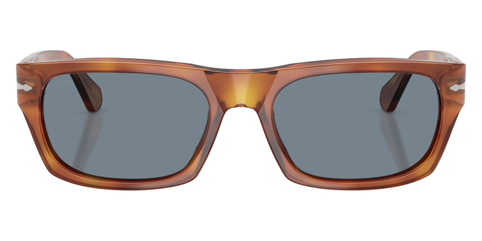 Persol® PO3398S Sunglasses PO3398S 96/56 58 - Terra Di Siena Light Blue