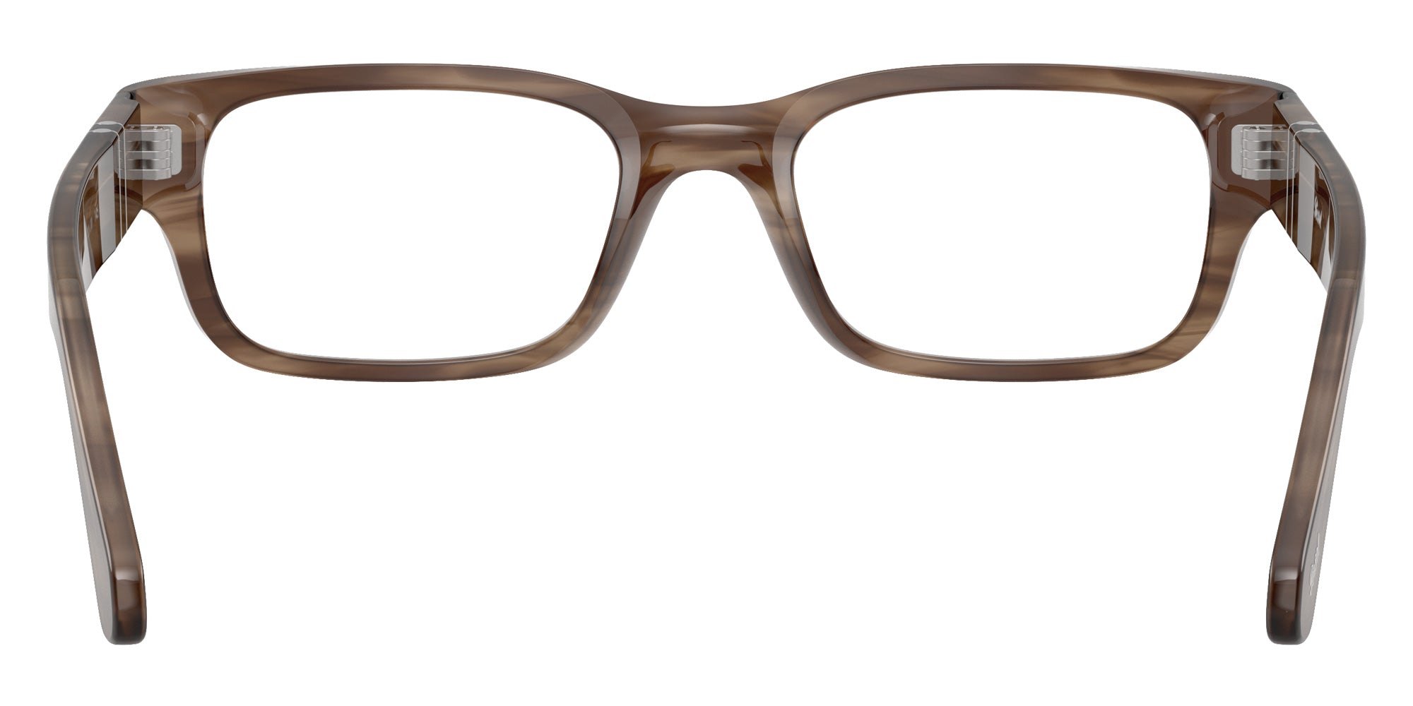 Persol® PO3399V Eyeglasses PO3399V 1208 55 - Striped Brown