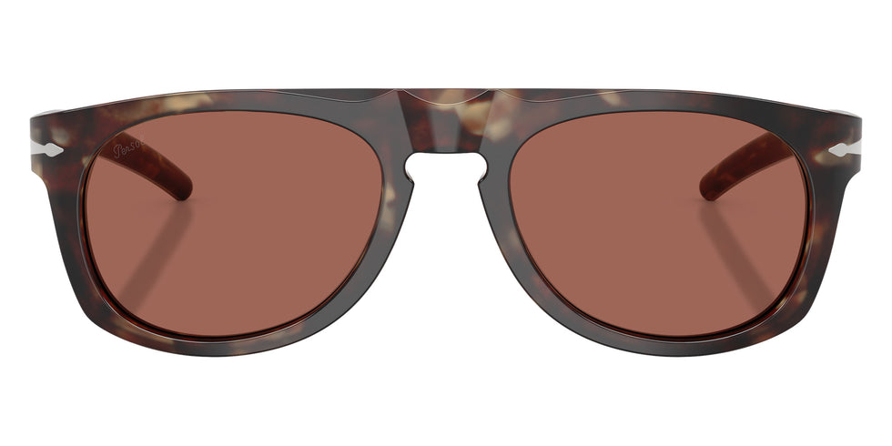 Persol® PO3401S - Persol & Cassina Collection Sunglasses PO3401S 1246H2 53 - Light Havana Terracotta Brown