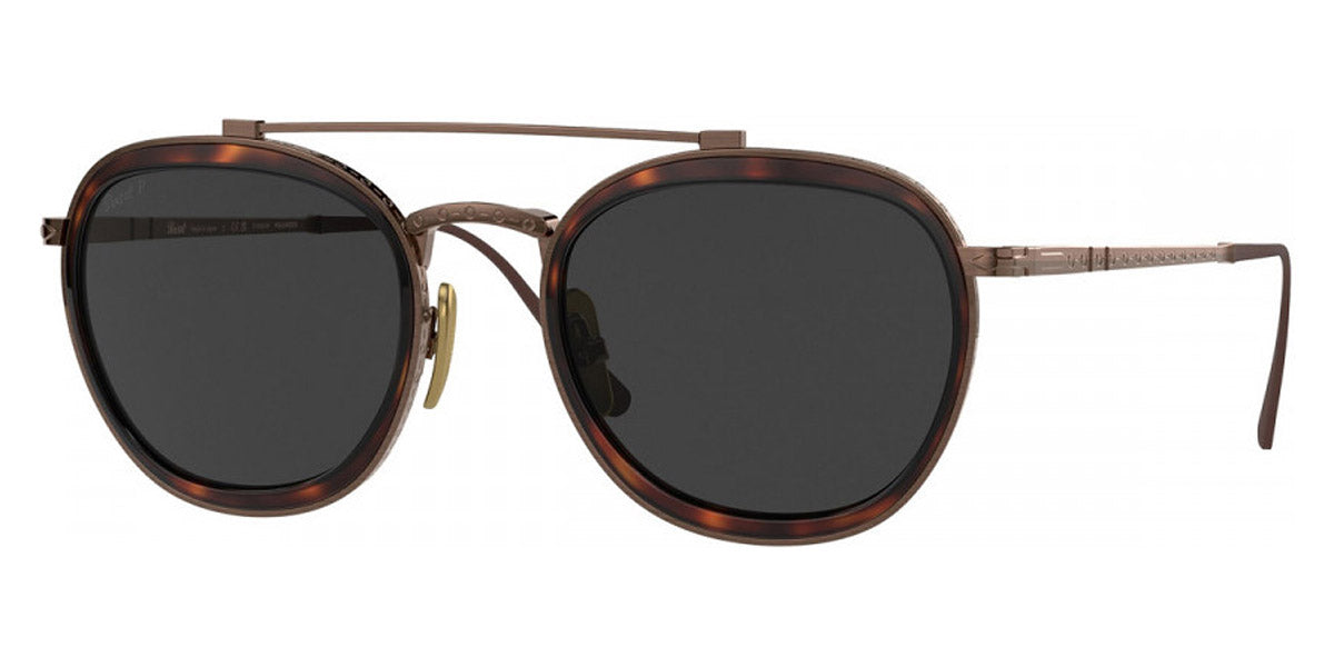 Persol® PO5008ST PS PO5008ST 801648 51 - 801648 Brown / Polar black + ar Sunglasses