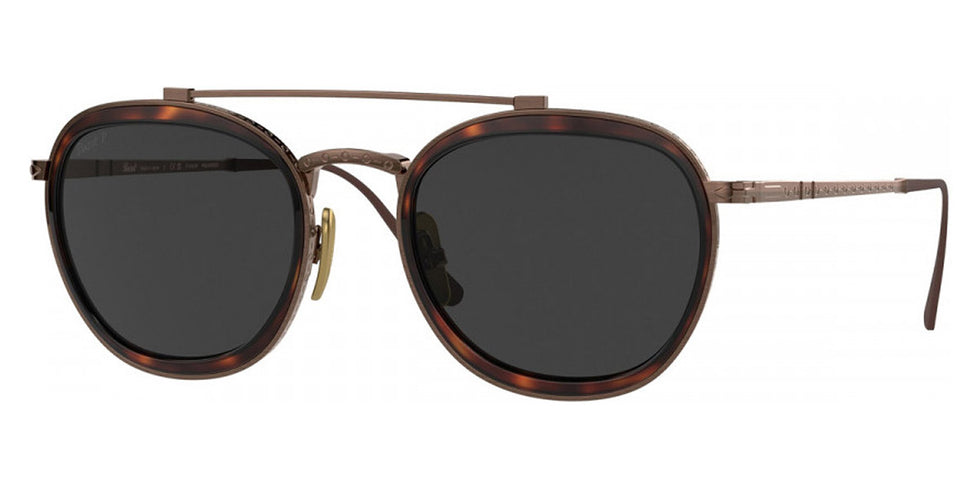 Persol® PO5008ST PS PO5008ST 801648 51 - 801648 Brown / Polar black + ar Sunglasses