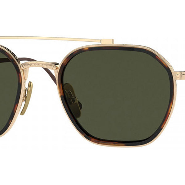 Persol® PO5010ST PS PO5010ST 801331 49 - 801331 Gold / Green Sunglasses