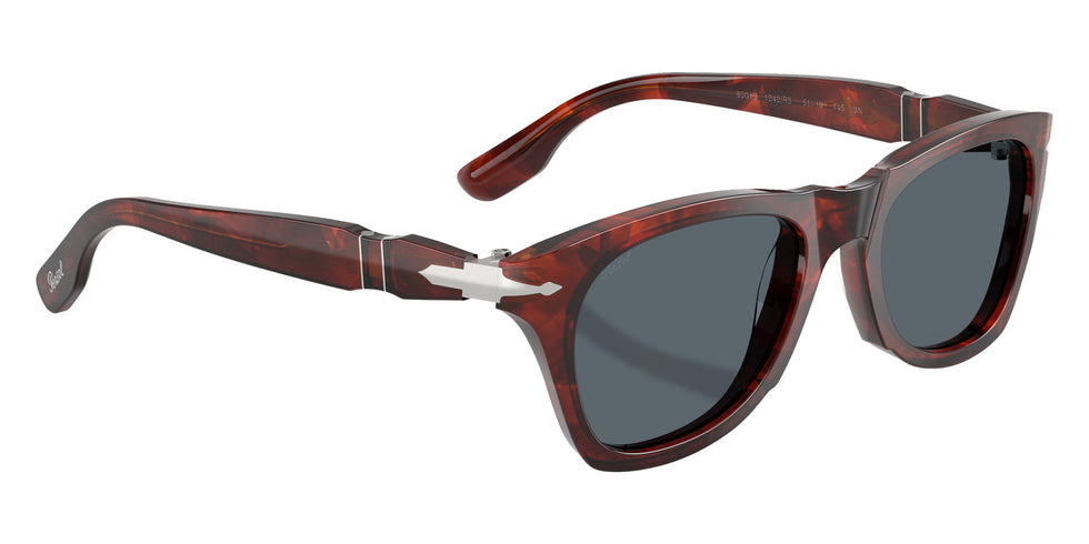 Persol® PO8001S Sunglasses PO8001S 1242R5 51 - Red Brownish Havana Blue
