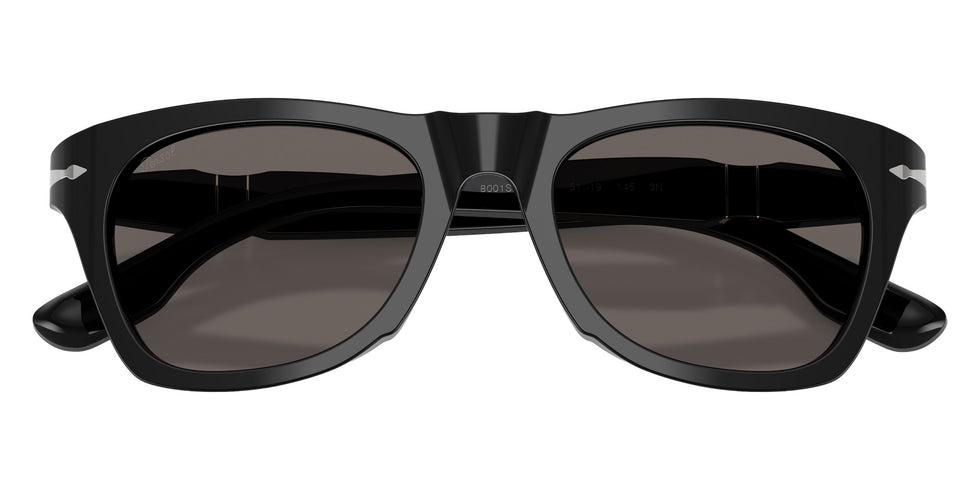 Persol® PO8001S Sunglasses PO8001S 95/B1 51 - Black Dark Gryey