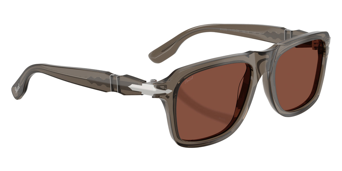 Persol® PO8002S Sunglasses PO8002S 1103C5 55 - Opal Grey Red