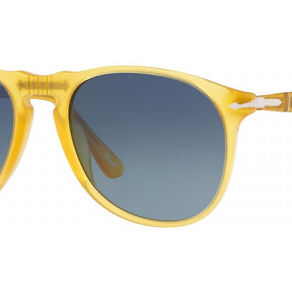 Persol® PO9649S PS PO9649S 204/S3 55 - 204/S3 Honey / Light blue Sunglasses
