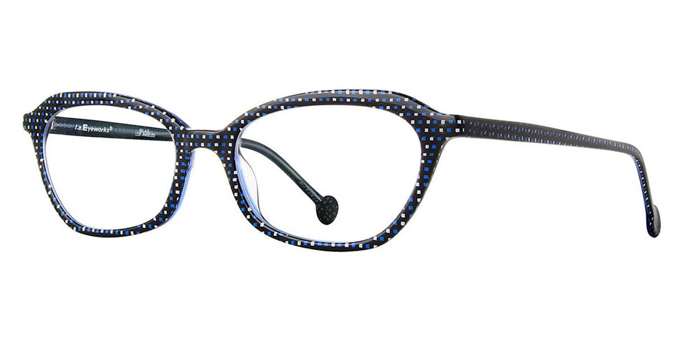 L.A.Eyeworks® PORTER LA PORTER 967 50 - Blue Points Eyeglasses