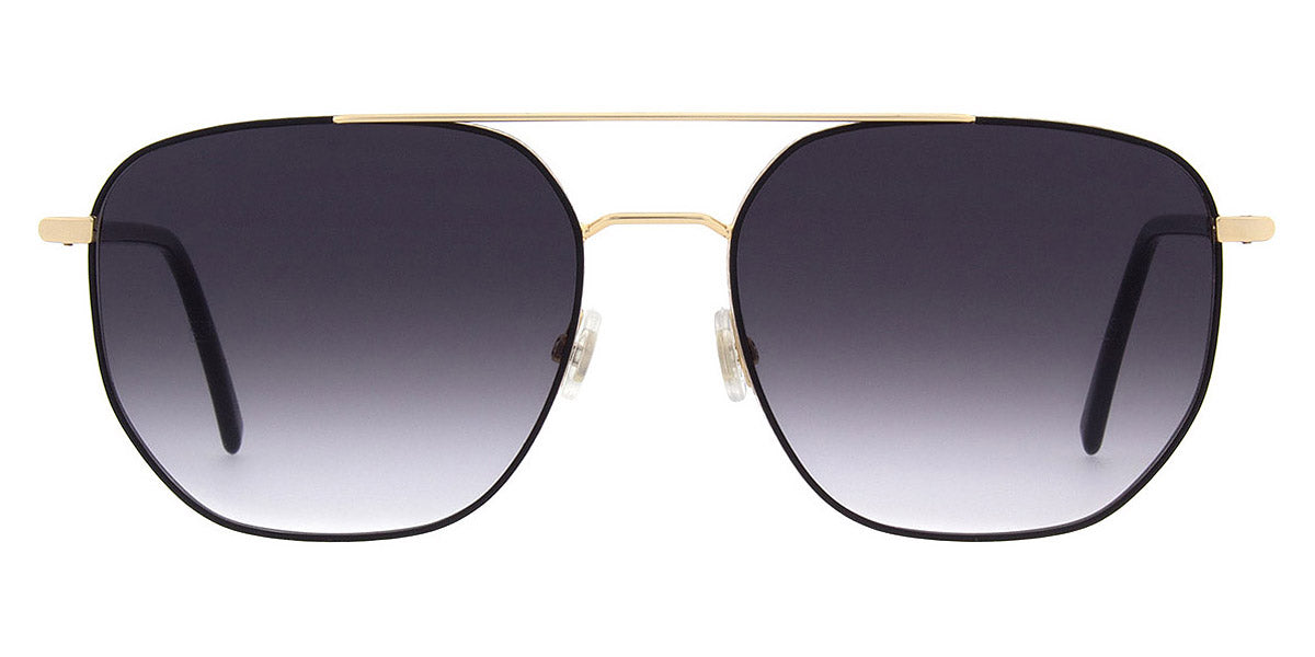 Andy Wolf® Privet ANW Privet Sun 01 56 - Gold/Black Sunglasses