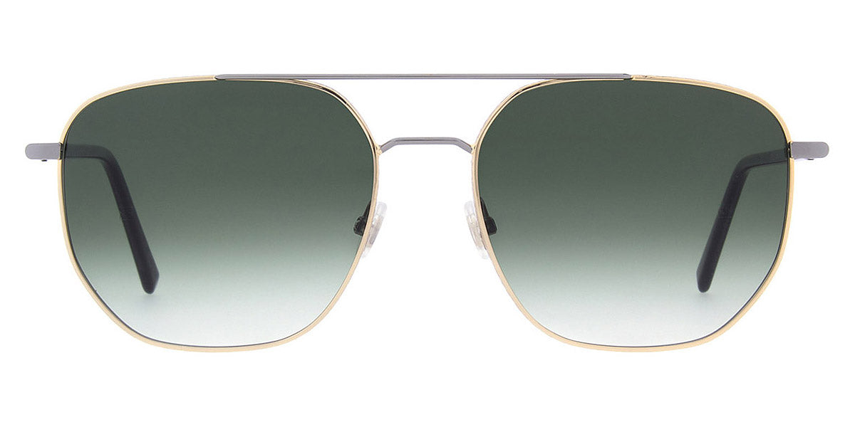 Andy Wolf® Privet ANW Privet Sun 03 56 - Gun/Gold Sunglasses