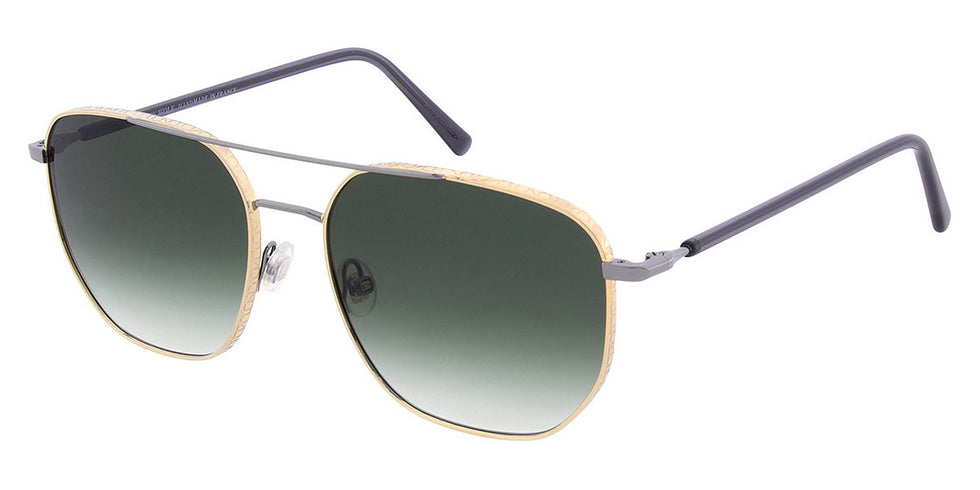 Andy Wolf® Privet ANW Privet Sun 03 56 - Gun/Gold Sunglasses