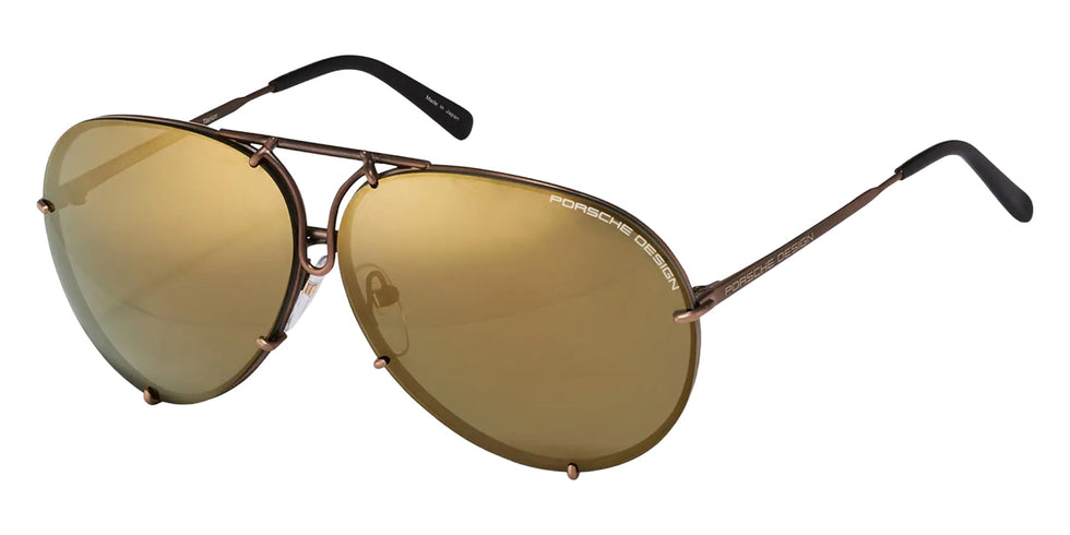 Porsche Design® Iconic Aviator #1 Sunglasses - Brown