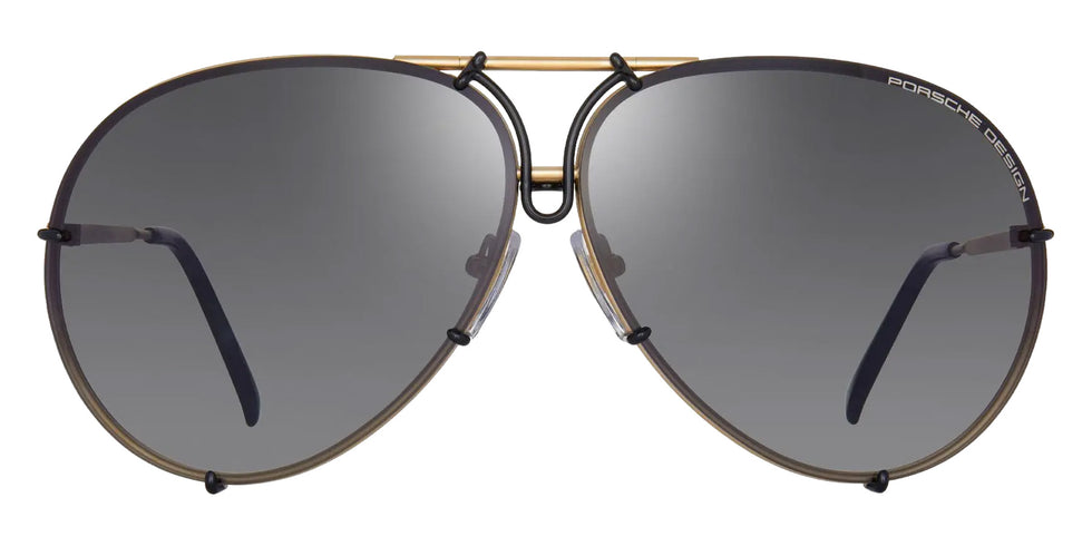 Porsche Design® Iconic Aviator #1 Sunglasses - Rose Gold