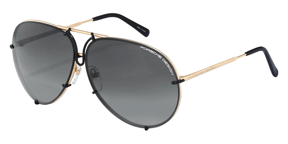 Porsche Design® Iconic Aviator #1 Sunglasses - Rose Gold