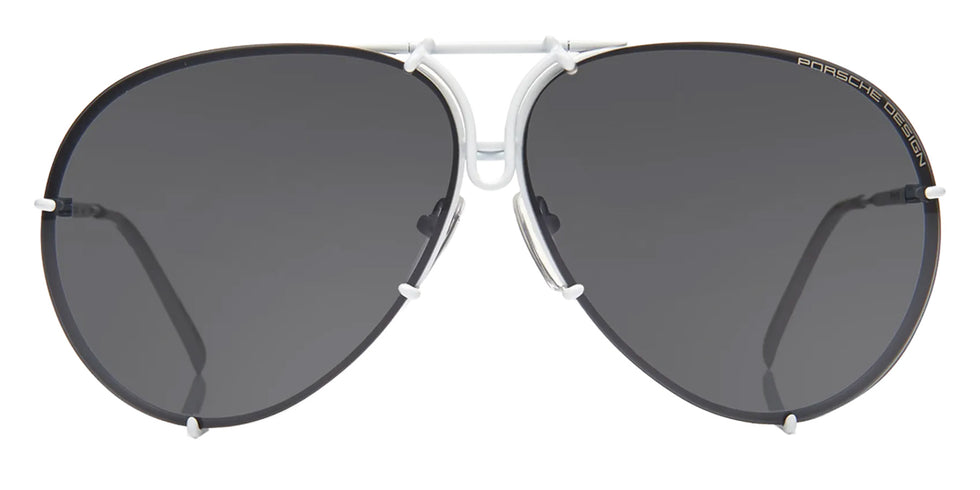 Porsche Design® Iconic Aviator #1 Sunglasses - White
